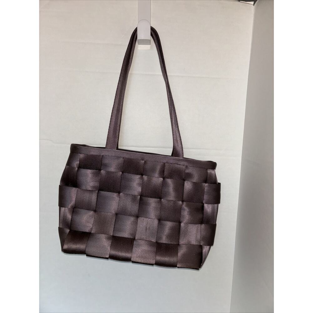 Harvey's Seatbelt Bag Brown Tote Purse Handbag Women Casual Shoulder Med./Lrg